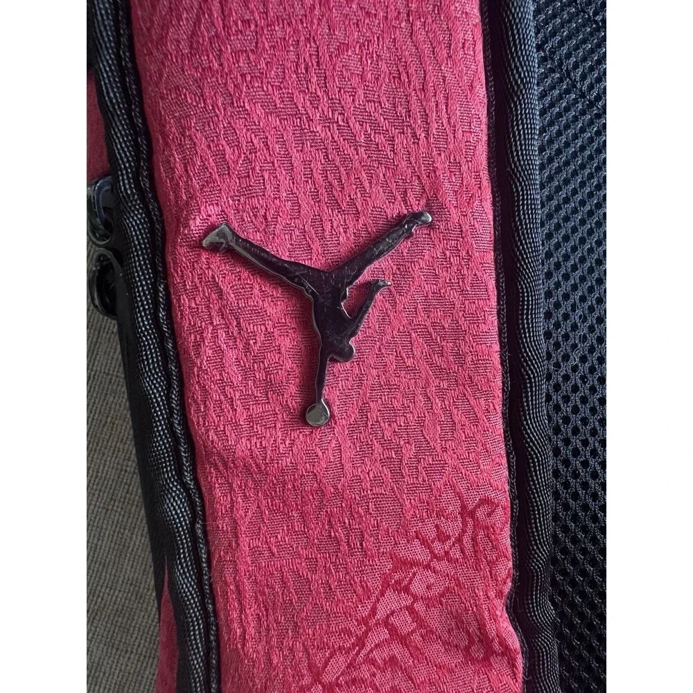 Jordan Red and Black Backpack